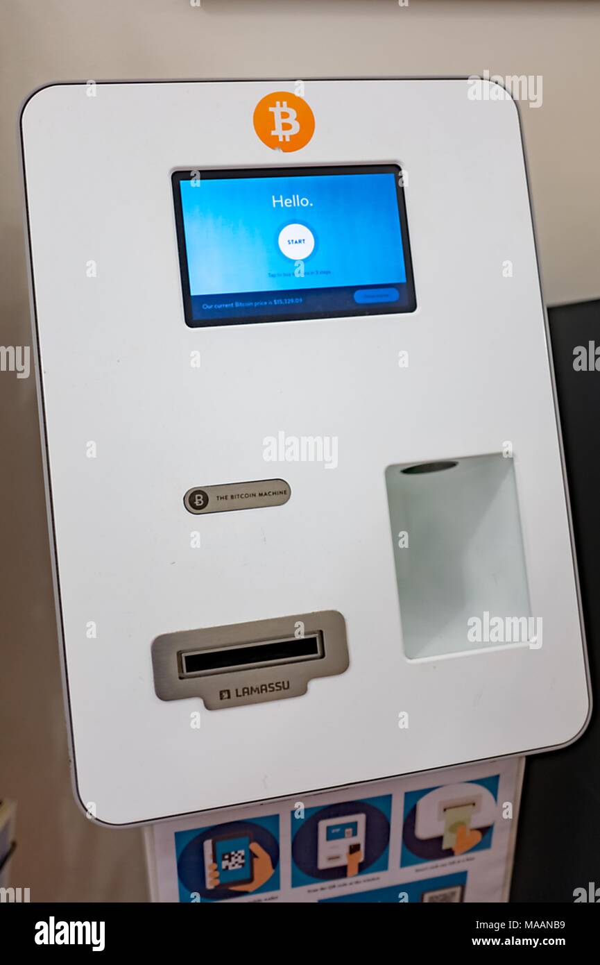 Bitcoin Atm Machine Stock Photos Bitcoin Atm Machine Stock Images - 